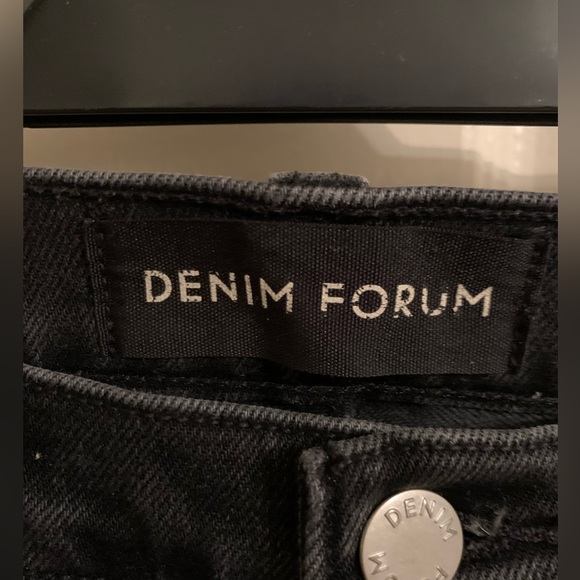 Denim forum - the arlo high rise straight jean - Picture 4 of 5